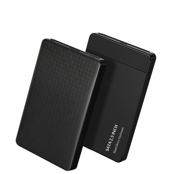 Grid Pattern Business Style USB3.0 Mobile Hard Disk Box - Image 5