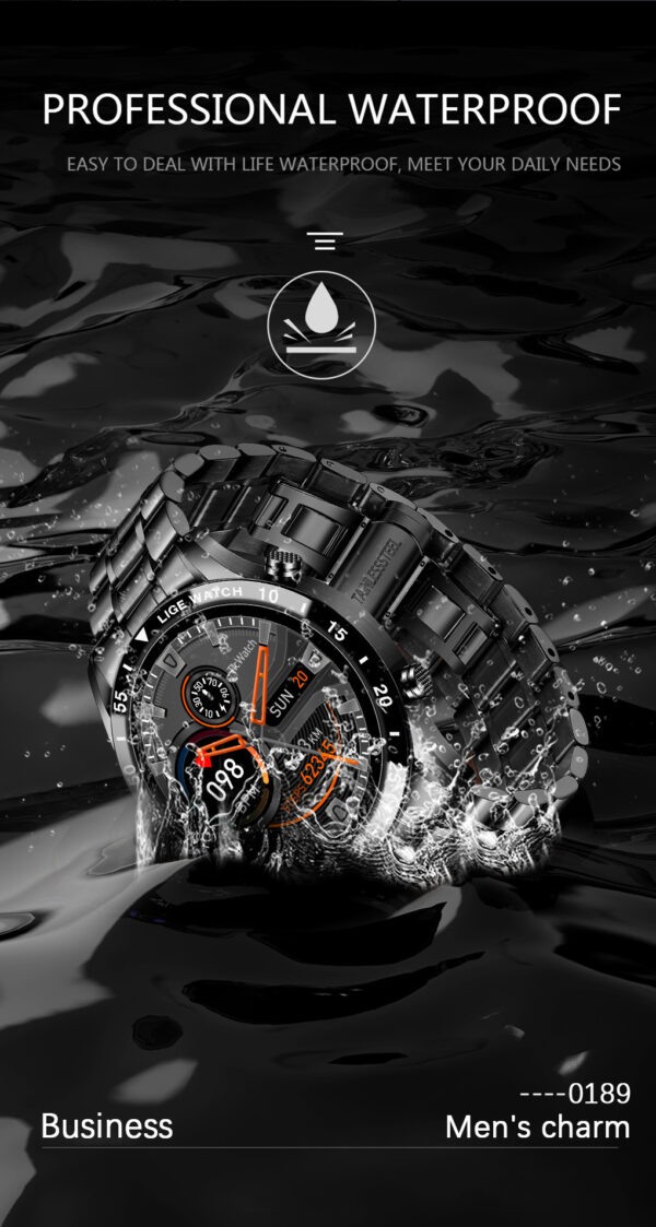 Lige's New Smart Watch Upgrade Smart Wearable Watch - Image 8