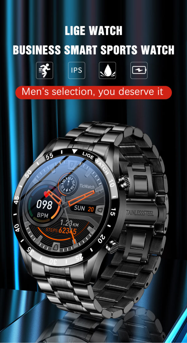 Lige's New Smart Watch Upgrade Smart Wearable Watch - Image 2