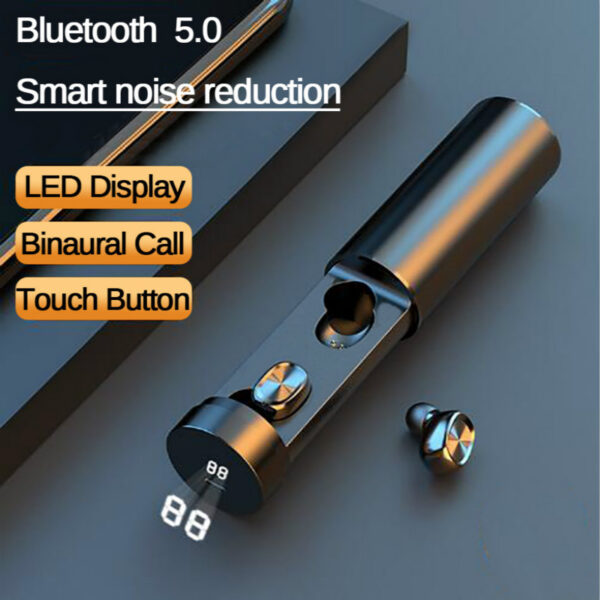 Bluetooth Earphone 5.0 Wireless 8D HIFI Sport MIC Earbuds Gaming Music Headset - Image 6