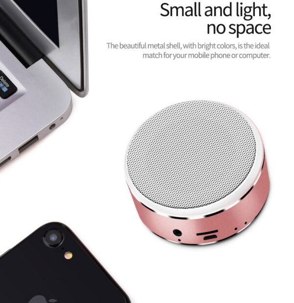 S8 portable Bluetooth speaker Mini card subwoofer built-in battery mini speaker - Image 3