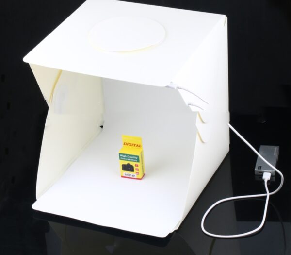30cm Studio LED small studio soft light box Taobao products photo photography light box props equipment - Image 2