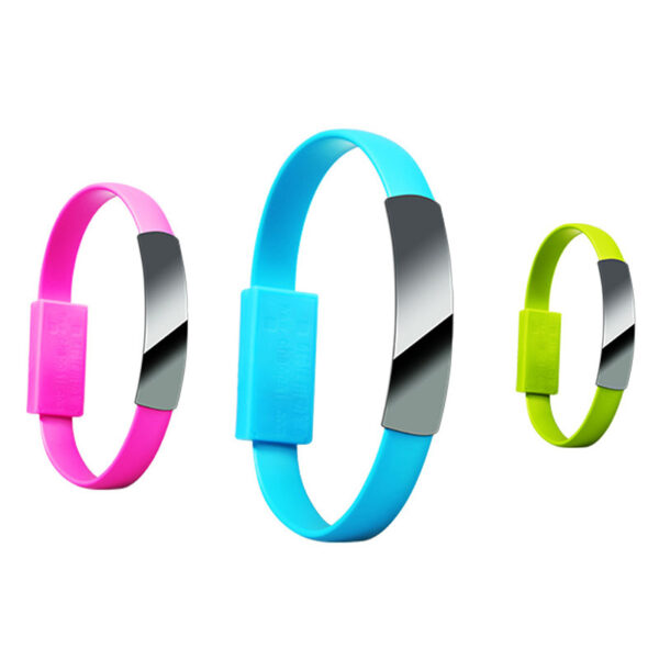 Bracelet data cable USB silicone charging short cable - Image 5