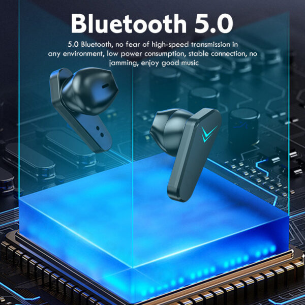 Wireless Gaming Headphones No Delay Noise Reduction Bluetooth Earphones HIFI Sound E-Sport Game Headset With Mic - Image 9