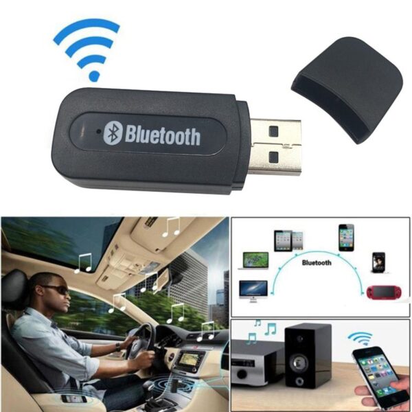 Bluetooth Receiver Dongle Stereo Music Audio Receiver Wireless USB Adapter for Car - Image 4