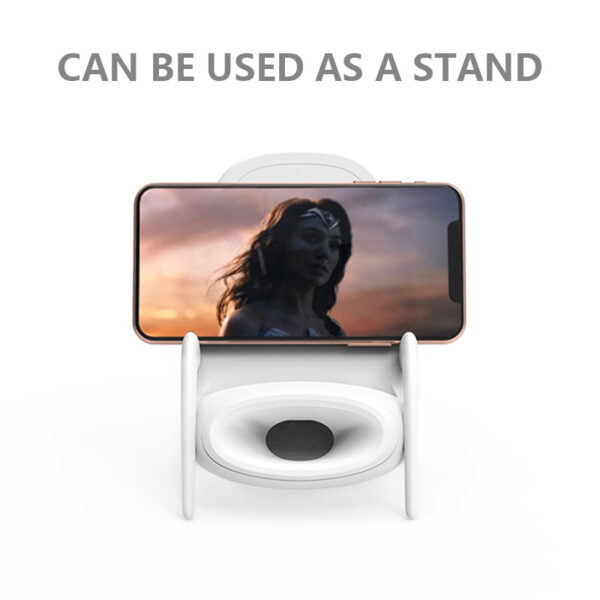 Fast Wireless Charger Kawaii Phone Holder Desk Cute Stand Amplified Multiple Safe Stand - Image 9