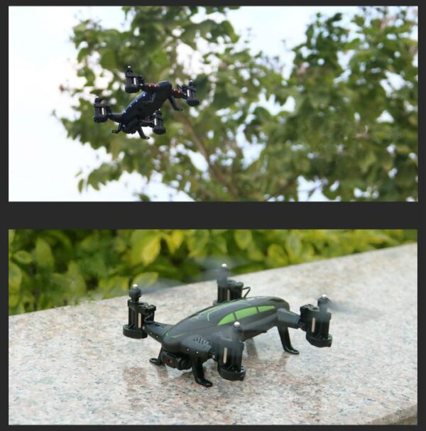 OTRC FY602 Air-Road RC Drone Car 2 in 1 Flying Car 2.4G RC Quadcopter Drone 6-Axis 4CH Helicopter With HD Camera High Speed 4WD - Image 7
