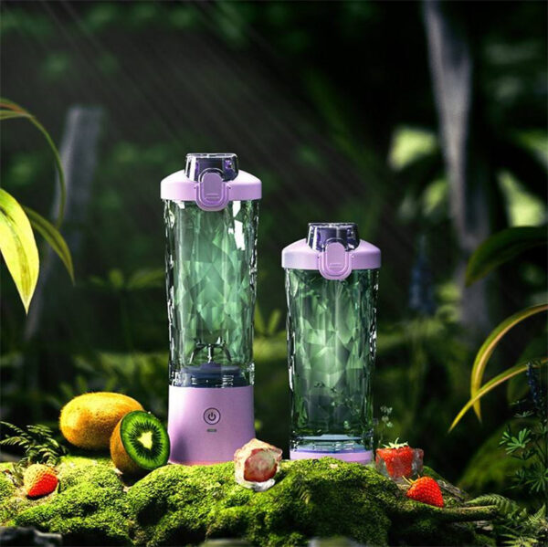 Portable Blender Juicer Personal Size Blender For Shakes And Smoothies With 6 Blade Mini Blender Kitchen Gadgets - Image 4