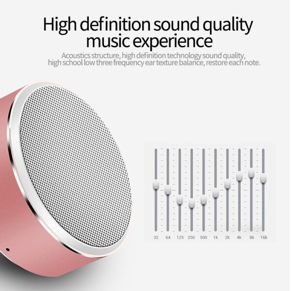 S8 portable Bluetooth speaker Mini card subwoofer built-in battery mini speaker - Image 5