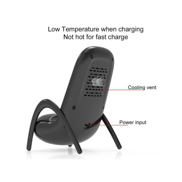 Fast Wireless Charger Kawaii Phone Holder Desk Cute Stand Amplified Multiple Safe Stand - Image 5
