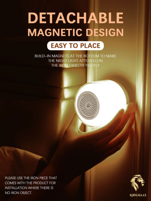Koolmaax 2023 Night Light Charger 3 In 1 With Bedside Lamp Versatile New Trend - Image 8