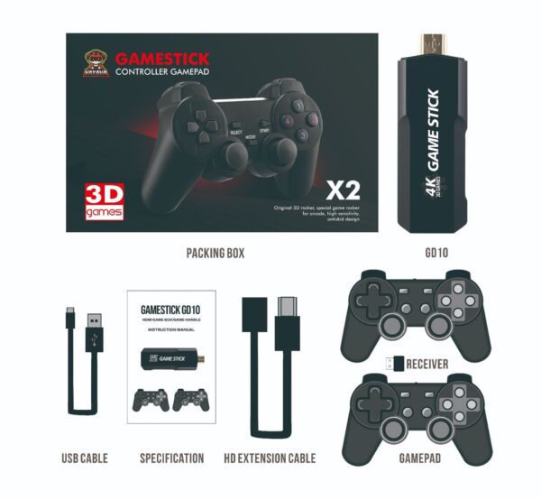 4K HD Two-player Gaming Console - Image 5