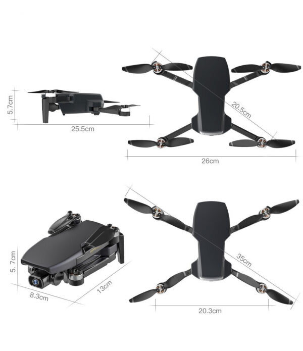 Folding Four-axis 4K High-definition Aerial Drone Remote Control - Image 2