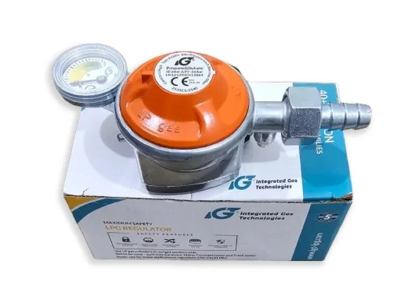LPG Gas Safety Device With Meter Regulator - Denmark (22mm)